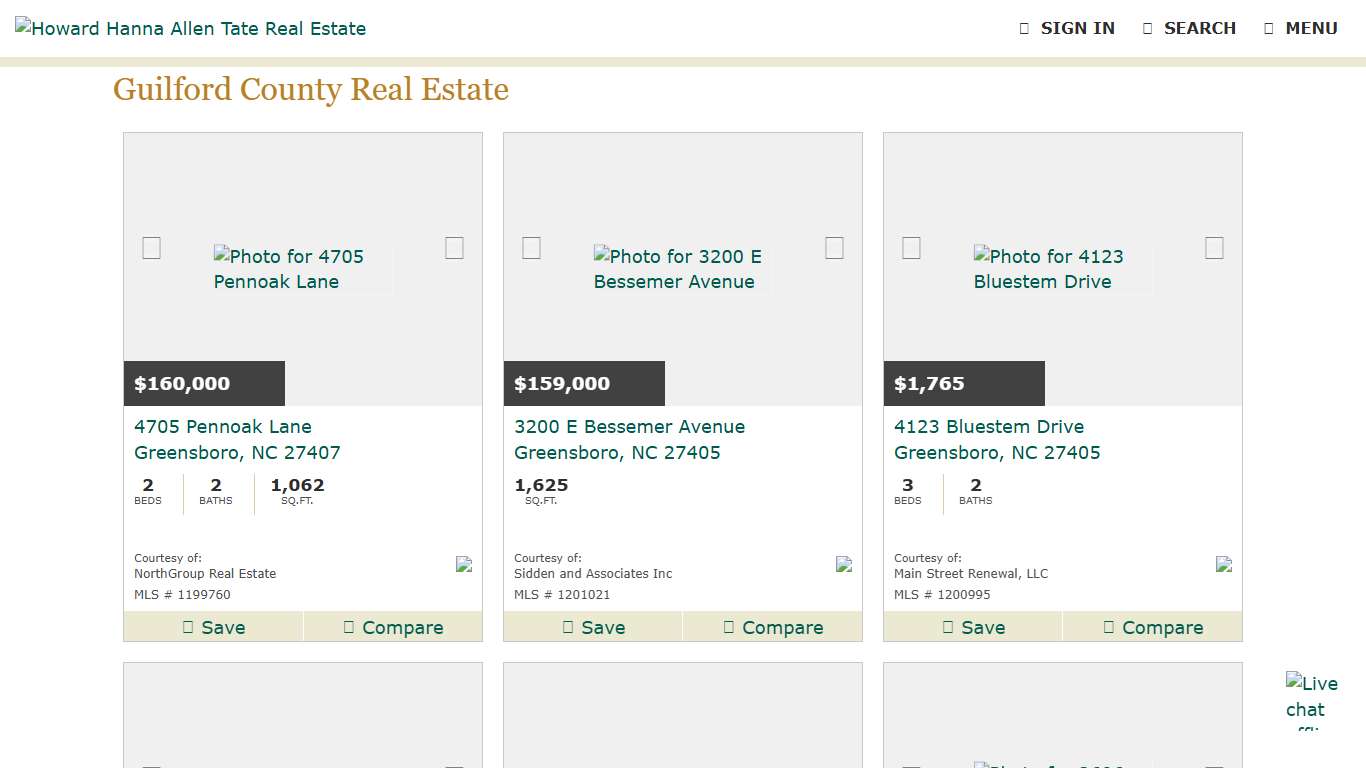 Guilford County Real Estate Homes for Sale Guilford NC Howard Hanna Allen Tate Real Estate